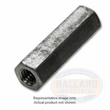 NUT COUPLING ROD STD PLTD 1/4"-20 (CR-PL-08C)