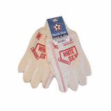 GLOVES WHITE OX ELASTIC BAND XL (CWC-1016-XL)