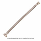 LAVATORY CONNECTOR SS BRAID 1/2" FPT X 3/8" COMP X 12" (DLC-231230-&)