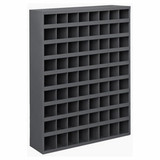 CABINET 72 BIN GRAY 12" DEEP BINS (DUR-363-95-@)