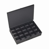 BOX SCOOP COMPARTMENT GRAY 20 BIN 18" X 12" X 3" DL-20C (DUR-111-95-&)