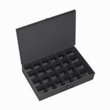 BOX SCOOP COMPARTMENT GRAY 24 BIN 18" X 12" X 3" DL-24 (DUR-102-95-@)
