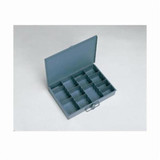 BOX COMPARTMENT GRAY ADJUSTABLE DIV 13-3/8" X 9-1/4" X 2" (DUR-215-95-&)