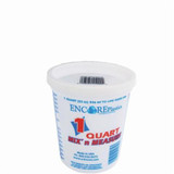 CONTAINER PLASTIC 1 QT MIX N MEASURE (ENC-41032)