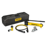 CYLINDER 10 TON 2" STROKE SET (CYLINDER, HAND PUMP, GAUGE ADAPTOR, PUMP) (ENE-SCR102TB-@)