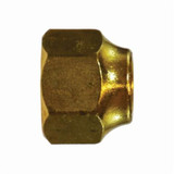 NUT SHORT FORGED FLARE BRASS 3/8" FFL  (FFB-NSF-00C)