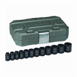 SOCKET SET SAE IMPACT STD 1/2