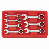 WRENCH SET COMBINATION STUBBY RATCHETING 7 PC 3/8" - 3/4" (GEA-9507D)