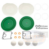 FLUID SECTION SERVICE KIT (PTFE BALL / PTFE DIAPHRAGM WITH BACKER) (ARO-637396-TT)