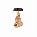 VALVE GATE BRONZE THREADED 1-1/4" CL 125 NRS WEDGE DISC  (HVA-IB645-114)