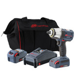 1/2" 20V CORDLESS IMPACT WRENCH 2 BATTERY KIT, 550 FT-LB TORQUE, FRICTION RING RETAINER, PISTOL (ING-W5153-K22)