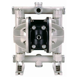 1/2" DIAPHRAGM PUMP, 10 GPM MAX, NON METALLIC, POLY CENTER / MANIFOLDS, POLY SEAT, NITRILE BALL / DIAPHRAGM (ARO-66605J-322)
