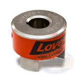 TYPE L COUPLING L110 1-5/8" BORE 3/8" X 3/16" KW (LOV-11749)