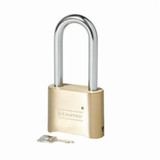 PADLOCK BRASS 2" RESET COMBO 2-1/4" SHACKLE (MAS-175LH)