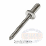RIVET BUTTONHEAD PLT/STL 3/16" .251-.375 (MAR-SB6-6)