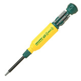 SCREWDRIVER 15 IN 1 YEL/GRN HEX (MEG-151HX)