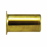 BRASS COMPRESSION FITTING INSERT 1/2" X .372 X .72  (MID-22-013)