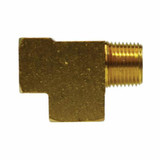 BRASS BARSTOCK FITTING TEE STREET 3/8"  (MID-28-247)