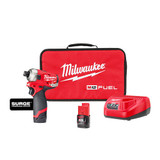 HYDRAULIC DRIVER 1/4" HEX CORDLESS M12 FUEL SURGE KIT (MIL-2551-22)