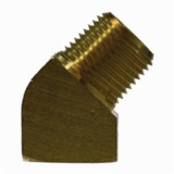 BRASS BARSTOCK FITTING ELBOW 45D STREET 1/8"  (MID-28-230)