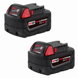 BATTERY M18 18V 5.0AH REDLITHIUM XC 2/PK (MIL-48-11-1852)