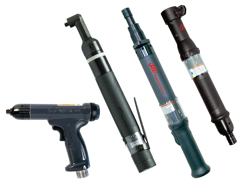 Ingersoll Rand Handheld Electric Nutrunners: Pistol, Angle, Inline-Trigger, Inline Push-to-Start