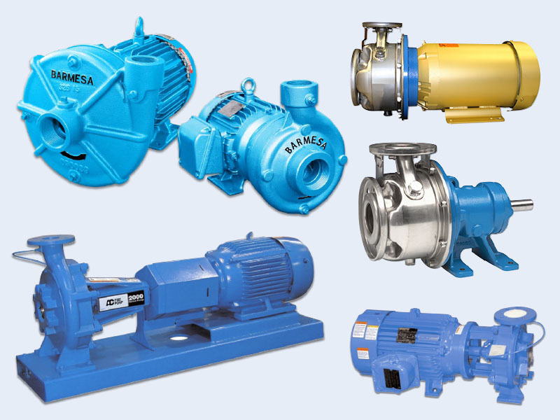 End-suction centrifugal pumps