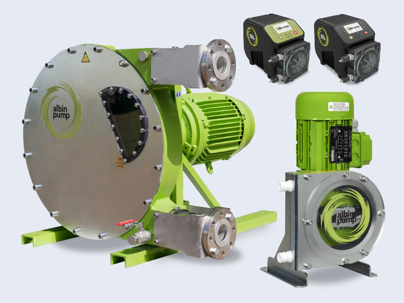 Albin peristaltic pump examples