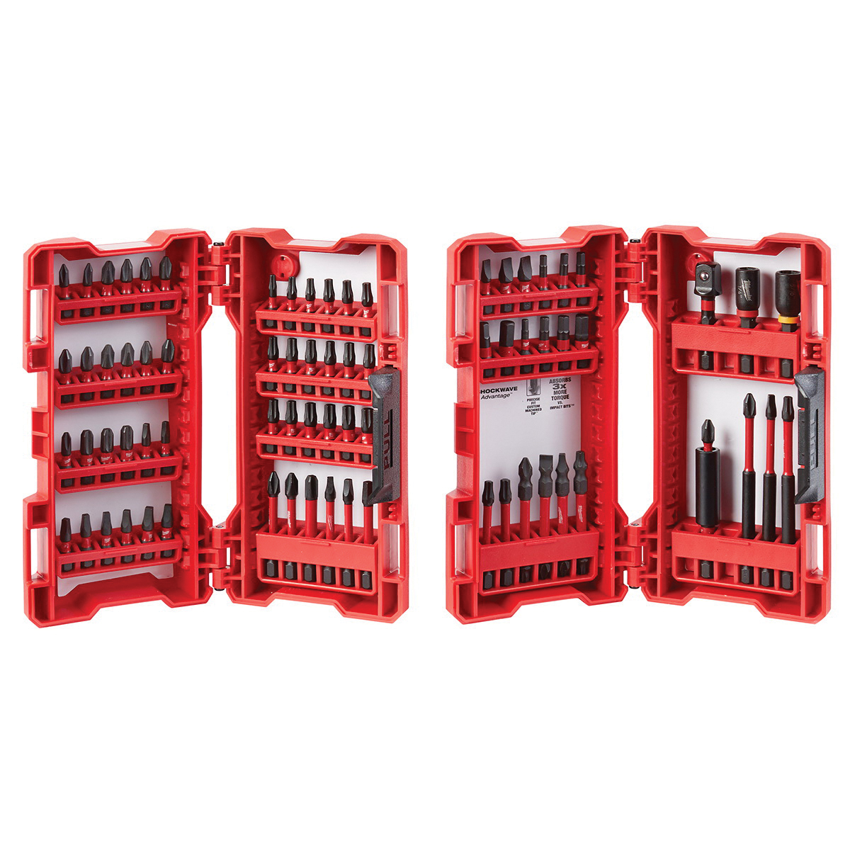 IMPACT DRIVER BIT SET SHOCKWAVE 74 PC (MIL-48-32-4062