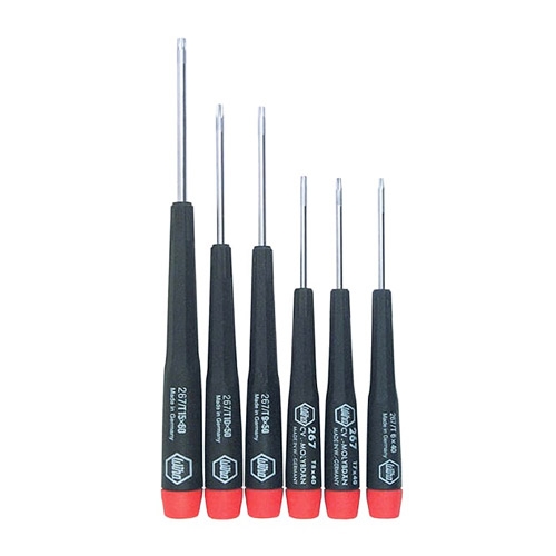SCREWDRIVER SET 6 PC T6 - T15 TORX (WIH-26790-&) - Ballard Industrial