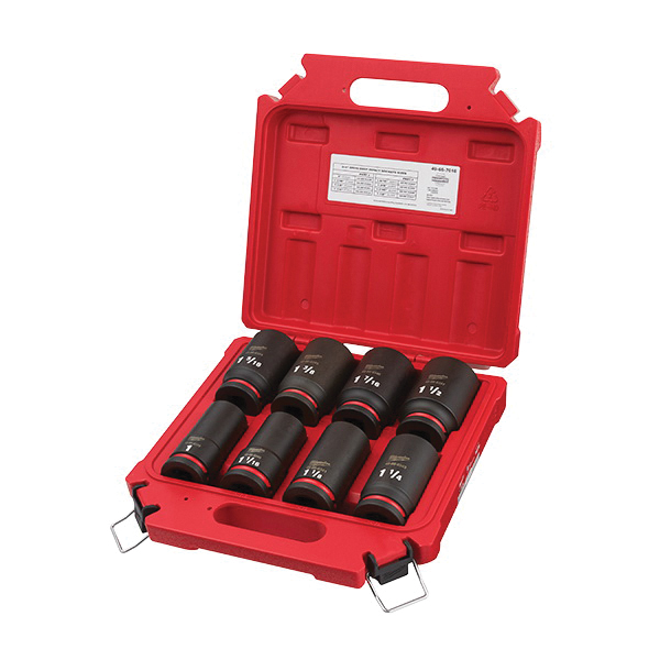 SOCKET SET SHOCKWAVE SAE 6PT DEEP 3/4 