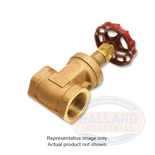 VALVE GATE BRONZE THREADED CL 125 NRS WEDGE DISC 1-1/4