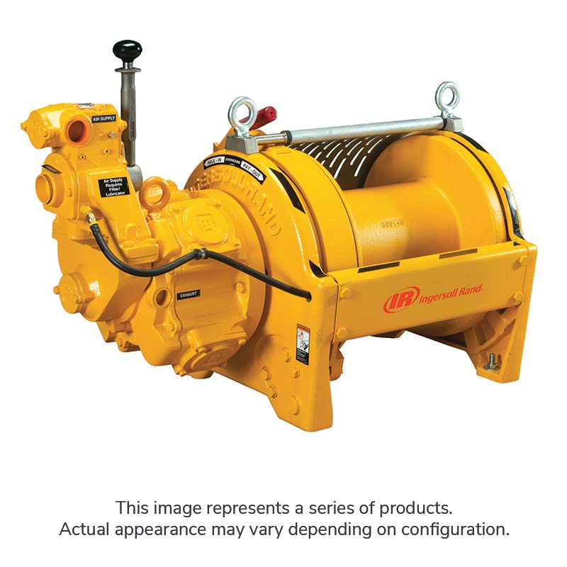 AIR WINCH, 3RD GEN FA5, 10000 LB CAPACITY, 24" DRUM, MANUAL DRUM BRAKE