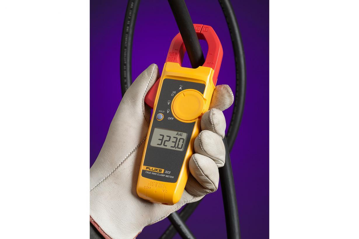 CLAMP METER TRUE RMS 400A AC (FLK-323-&) - Ballard Industrial