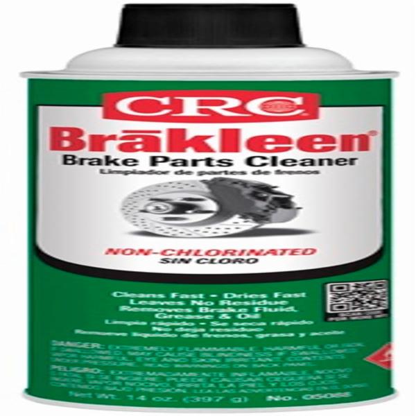 Brakleen CRC N/C Brake Parts Cleaner Green 14 oz, Non-Chlorinated Formula, Fast Cleaning & Drying, Residue-Free