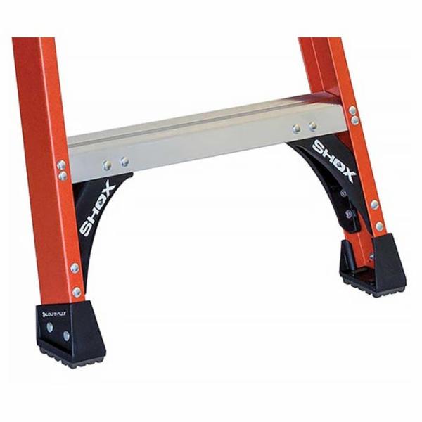 Louisville Ladder 6-Foot Fiberglass Step Ladder, 375-Pound Capacity, FS1406HD