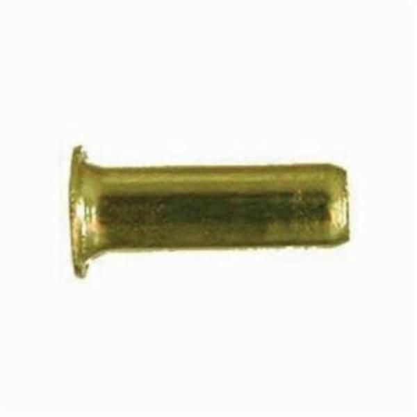 BRASS COMPRESSION FITTING INSERT 5/16" X .187 X .53 (MID22011