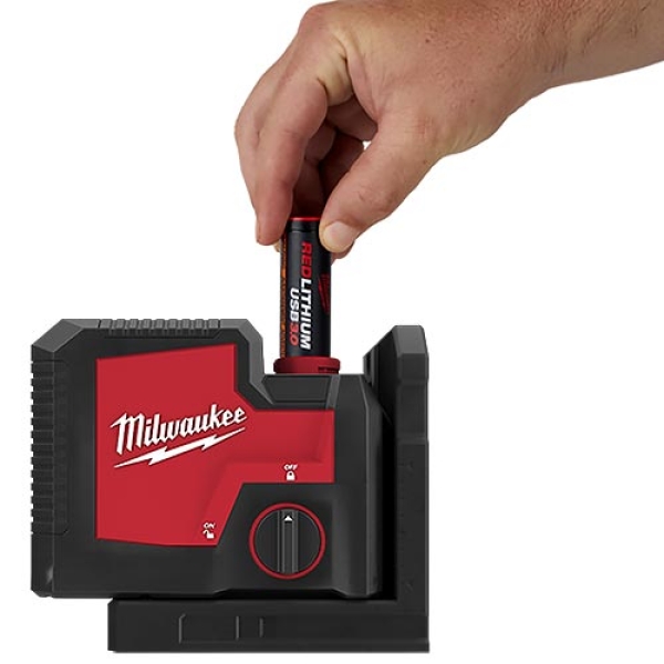 Milwaukee USB Green Laser  Milwaukee tool box, Milwaukee power