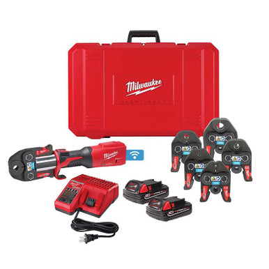 Milwaukee 2922-22M M18 FORCE LOGIC Press Tool Kit with ONE-KEY, 1/4 in - 7/8 in Streamline ACR Jaws