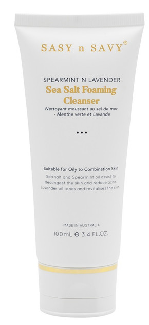 Spearmint n Lavender Sea Salt Foaming Cleanser 100mL