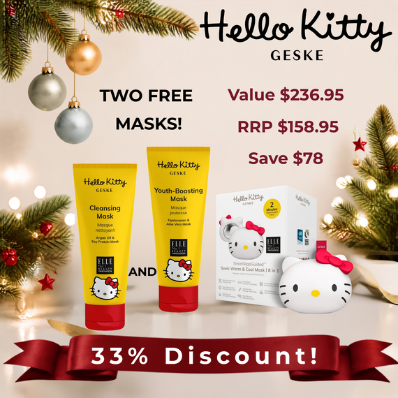 Hello Kitty SmartAppGuided™ Sonic Warm & Cool Mask | 8 in 1