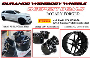 DURANGO WIDEBODY WHEELS