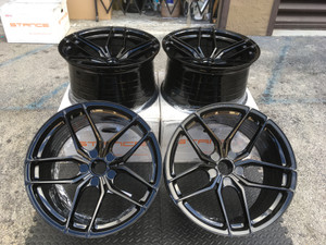CHALLENGER WIDE BODY: ROTARY FORGED SF03 GLS BLACK 20X12  335/30 PACKAGE