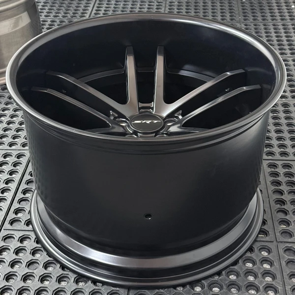 DEEP LIP SPLIT 5  WIDE BODY CUSTOM: FULL FORGED F9911 DL 20X12.5 345/30 REARS PACKAGE