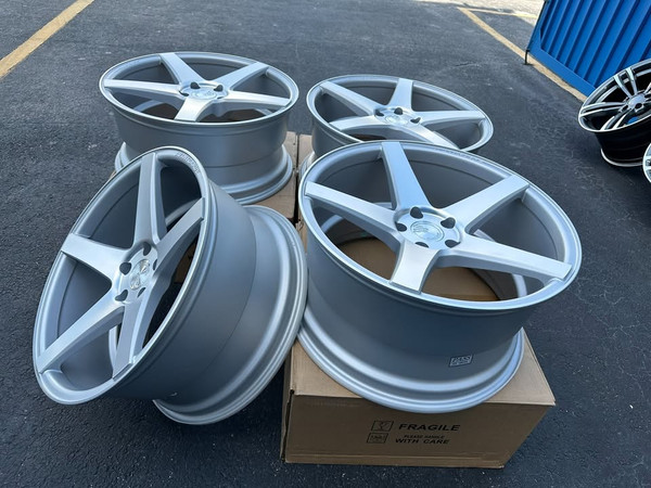 AVANT GARDE WHEELS M550 SILVER POLISHED FACE 20X9, 20X10.5 5X114.3/5X112/5X120 FOR BMW, CHEVY SS/PONTIAC G8, CAMARO, PPV, EXPLORER, SANTA FE, LEXUS, HONDA AND MORE