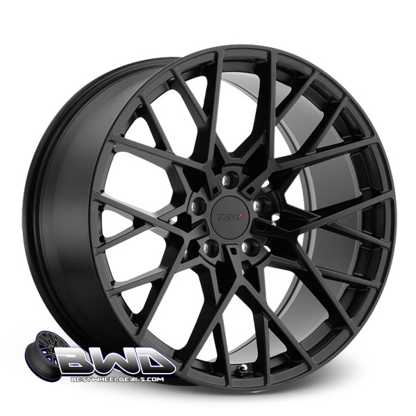 TSW セブリング　マットブラック　19インチ TSW Sebring Matte Black Wheels | BestWheelDeals | Order Your Set Today