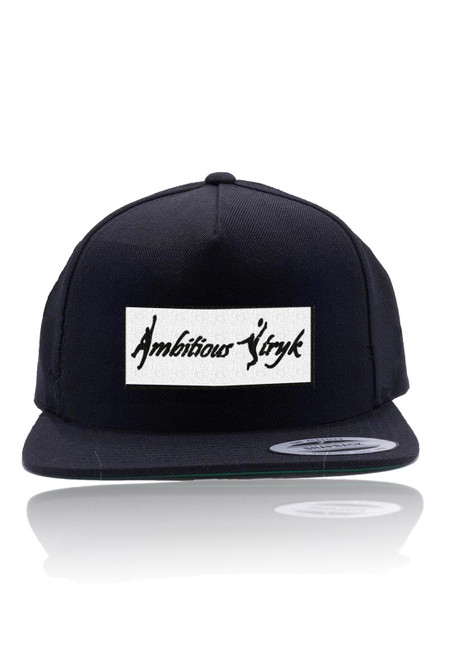 Ambitious Stryk Snapback Hat - Black