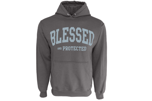 Men's Blessed and Protected Fleece Hoodie