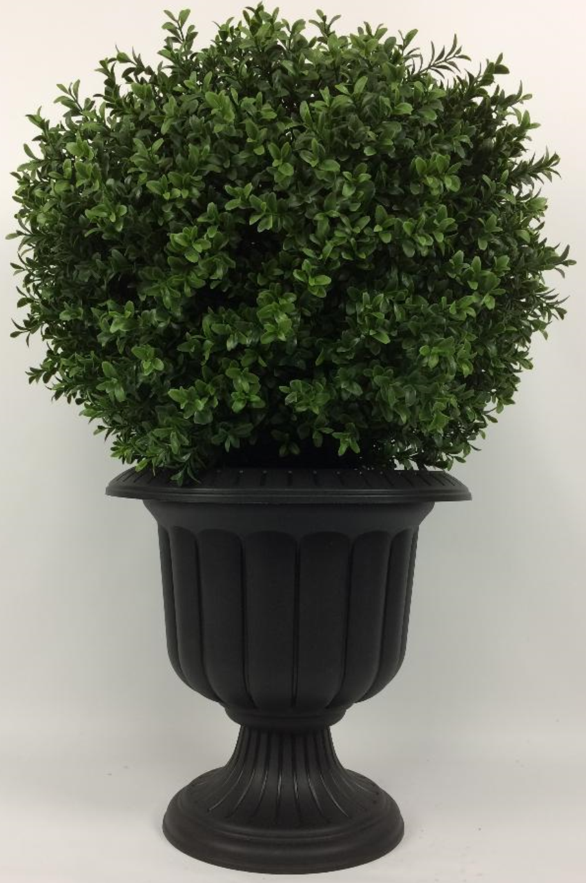 Home Kitchen Artificial Shrubs Topiaries Kudosprs Com Artificial Uv Rated Outdoor 26 Ball Boxwood Topiary Bush With Md Black Urn By Silk Tree Warehouse Home Kitchen Artificial Shrubs Topiaries Kudosprs Com Artificial Uv Rated Outdoor 26 Ball Boxwood Topiary Bush With Md Black Urn By Silk Tree Warehouse