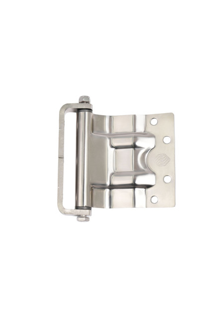 Hinge assembly rear 60mm silver